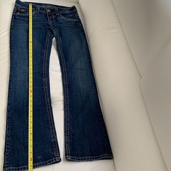 Mer Denim Flare Leg Jeans Women’s Size 27/32 - Picture 5 of 13